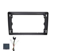 Cadre de Tableau de Bord Panneau de Navigation Autoradio GPS avec système de Navigation intégré pour Ford Focus, façade et Cadre compatibles avec écran 2DIN 9 Pouces.(Frame Cord canbus 9 inch)