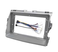 Cadre de Tableau de Bord Panneau de Navigation Cadre d'autoradio Fascias adapté pour Toyota Previa Estima Tarago XR50 2006-2016 Panneau stéréo 9 Pouces(Frame Cable-2)