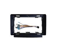Cadre de Tableau de Bord Panneau de Navigation Façade d'autoradio 9 Pouces avec Panneau de Navigation, Compatible avec Isuzu T17 2018-2021, écran Android.(Frame Cable)