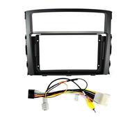 Cadre De Tableau De Bord pour Mitsubishi pour Pajero pour Montero pour Shogun 2006-2021 Panneau D'autoradio