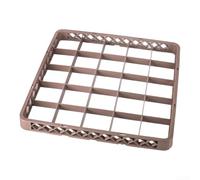 Cadre de tasse standard pour lave-vaisselle à fond plat et verres à pied | Idéal pour les plaques à fond plat, espacement sécurisé des rainures, évite l'encombrement, maximise l'efficacité du