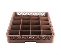 Cadre de tasse standard pour lave-vaisselle à fond plat et verres à pied | Idéal pour les plaques à fond plat, espacement sécurisé des rainures, évite l'encombrement, maximise l'efficacité du