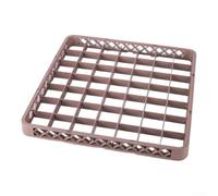 Cadre de tasse standard pour lave-vaisselle à fond plat et verres à pied | Idéal pour les plaques à fond plat, espacement sécurisé des rainures, évite l'encombrement, maximise l'efficacité du