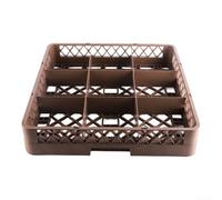 Cadre de tasse standard pour lave-vaisselle à fond plat et verres à pied | Idéal pour les plaques à fond plat, espacement sécurisé des rainures, évite l'encombrement, maximise l'efficacité du