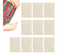 Cadre de tissage, outils de tissage de tapisserie | Outil de tricot ergonomique en bois portable pour débutants, tapisserie, textile, projets scolaires, décoration d'intérieur, adultes et grand-mère