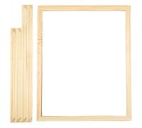 Cadre de toile 16x20 pouces Cadre en toile en bois, facile à assembler 4 bandes rectangulaires, cadres de civière en bricolage pour la peinture à l'huile, les photos et l'art mural