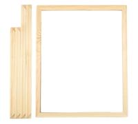 Cadre de toile en bois de 40, 6 x 50, 8 cm, facile à assembler, 4 bandes rectangulaires, cadres bricolage pour peinture à l'huile, photos et art mural pour peinture