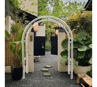Cadre de tonnelle de pergola pour la décoration de fête et l'arche extérieure, Support de Toile de Fond pour Arc de Mariage en métal, Taille Personnalisable