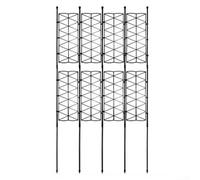 Cadre de treillis pour plantes à monter soi-même, structure flexible pour une croissance verticale saine des légumes du jardin et des plantes grimpantes (D)