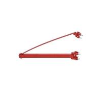 vidaXL Cadre de treuil 146503 – 1000 kg – Acier – Pivotement 180°
