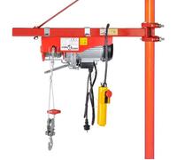 Cadre de treuil 300 - vidaXL - rouge - 600 kg - gain de place 511vqc52g