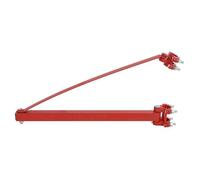 vidaXL Cadre de treuil 146503 – 1000 kg – Acier – Pivotement 180°
