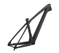 Cadre de vélo 27,5 pouces, passage de câbles interne, cadre semi-rigide tout carbone 17 pouces, axe traversant arrière 142x12 à blocage rapide pour VTT et vélos de route