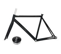 Cadre De Vélo À Pignon Fixe 700C avce Fourche En Carbone 45/48/51/54CM