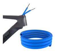 Cadre de Vélo Boîtier Interne Amortisseur Mousse Manchon Tuyau Vélo Vélo Éponge Fils Tube Mousse Éponge Dérailleur Fils Tube Gaine en Mousse pour Vélo Dérailleur Frein Tuyau Hydraulique Blue 1.5M