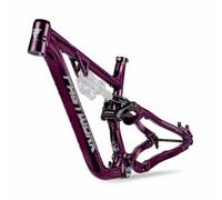 Cadre De Vélo De Montagne AM Enduro 27.5er 29er 15.7 16.5 Pouces Cadre VTT À Suspension Soft Tail En Alliage D'aluminium Course 165mm 12*148mm Boost Axe Traversant Frein À Disque(Purple,29*16.5")