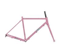 Cadre de vélo de route 700C 48, 51, 54, 56, 58 cm, frein à disque, cadre de cyclocross en acier Cr-Mo avec fourche à axe traversant, boîtier de pédalier BSA 100/142 mm, acheminement externe 68 mm.