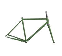 Cadre de vélo de route 700C 48, 51, 54, 56, 58 cm, frein à disque, cadre de cyclocross en acier Cr-Mo avec fourche à axe traversant, boîtier de pédalier BSA 100/142 mm, acheminement externe 68 mm.