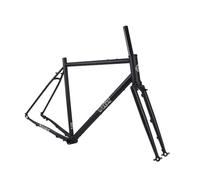 Cadre de vélo de route 700C 48, 51, 54, 56, 58 cm, frein à disque, cadre de cyclocross en acier Cr-Mo avec fourche à axe traversant, boîtier de pédalier BSA 100/142 mm, acheminement externe 68 mm.