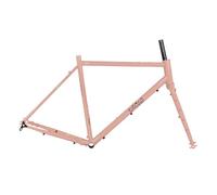 Cadre de vélo de route 700C 48, 51, 54, 56, 58 cm, frein à disque, cadre de cyclocross en acier Cr-Mo avec fourche à axe traversant, boîtier de pédalier BSA 100/142 mm, acheminement externe 68 mm.