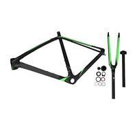 Cadre de vélo de route complet en fibre de carbone 700C, fourche avant, tige de selle, arbre central, accessoires de cyclisme, léger, durable, haute performance, pour les amateurs