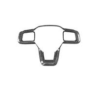 Cadre de Volant Intérieur de Voiture en Fibre de Carbone, Garniture, Accessoires pour Mustang 2024