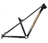 Cadre De VTT Semi-Rigide 26/27,5/29 Pouces XC VTT S/M/L 12 X 148 Mm Passage De Câbles Interne Cadre en Alliage D'aluminium pour Freins À Disque Axe Traversant Black,29" L