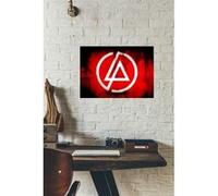 Cadre déco en plexiglas 29.7cm x 42cm épais. 3mm linkin park logo Multicolore G