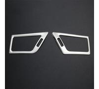 Cadre Décoratif De Sortie Climatiseur Latéral, Garniture Couverture Pour X1 E84 2011 - 2015, Accessoires D'intérieur Style Voiture anti-poussière(Argent)