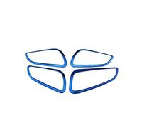 Cadre Décoratif Enjoliveur Décoratif De Poignée De Porte Intérieure Pour Pour Focus 3 MK3 2015 2016 2017 2018(Blue)