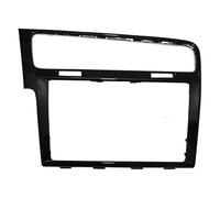 Cadre Décoratif pour Autoradio pour VW pour Golf 7 MK7 pour Golf 7.5 MK7.5 MIB 8 Pouces / 9,2 Pouces Noir Piano POMPOMPUR(9.2 inch Black)