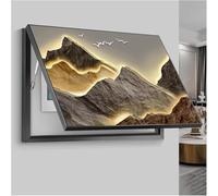 Cadre Décoratif Pour Boîte De Distribution,Cache Tableau Électrique, Décoration De Couloir, Habillage Compteur, Boîte Multimédia Suspendue, Cadre Pour Coffret D'alimentation Moderne A,50x40cm