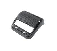 Cadre Décoratif Pour Tesla Pour Model Y 2019-2022 Cache De Sortie D'air Arrière Intérieur Pour Tesla Pour Model 3 2017-2022(Glossy Carbon)