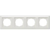 Cadre Delta Line Quadruple Blanc Titane