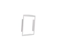 Cadre d'encastrement décoratif pour boîtes aux lettres Renz - blanc 9016 brillant RENZ