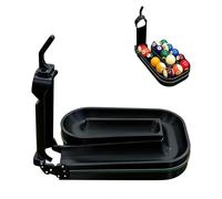 Cadre d'entraînement pour billard, Outil d'entraînement imprimé en 3D, Adapté aux joueurs amateurs et professionnels, Améliorez efficacement la précision de vos coups et vos compétences.(Black)