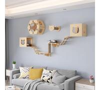 Cadre d'escalade for Chat, étagère Murale et marches for Chat, diverses Combinaisons telles Que des Capsules spatiales(Style2)