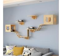 Cadre d'escalade for Chat, étagère Murale et marches for, diverses Combinaisons telles Que des Capsules spatiales(Style1)