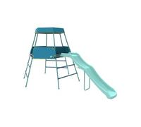 Talk-Point Cadre d'escalade TP Growable Adventurer Toboggan, Auvent, Hauteur réglable, Tapis inclus