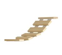 Cadre D'Escalade pour Chat Échelle Murale Connecteur de Cadre D'Escalade Petit Cadre D'Escalade pour Chat en Bois Massif