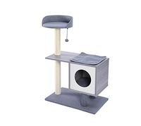 Cadre d'escalade pour Chats Quatre Saisons, nid, Planche d'arbre à Chats, Plate-Forme de Saut en Sisal pour Chats