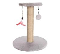 Cadre d'escalade rond en sisal pour chats - Amovible et résistant à l'usure - Pour une utilisation en intérieur et dans une chambre à coucher - Protège les meubles contre