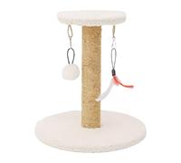 Cadre d'escalade rond en sisal pour chats - Amovible et résistant à l'usure - Pour une utilisation en intérieur et dans une chambre à coucher - Protège les meubles contre
