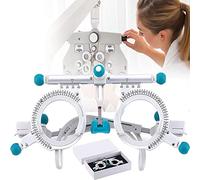 Cadre d'essai optique universel optométrique pd 48-80mm, cadre de lentille d'essai optique réglable, oculaire de test optique en titane, cadre lentille d'optométrie, pour lunettes test oculaire