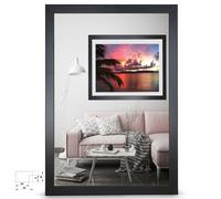 Cadre D'Image Alis Bois MDF Photo Affiche Cadre De 10x15 Jusqu'À 80x100 Moderne