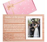 Cadre d'image pour la mre du mari de la marie - merci d'avoir lev l'homme de mon cadeau de vente aux rves pour un nouveau cadeau de douche mre-brid