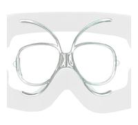Cadre d'insertion de lunettes de ski - Adaptateur interne compatible avec les lentilles de prescription, fabriqué en plastique transparent | Structure flexible pour motos et snowboard, pièces