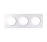 Cadre d'interrupteur mural EF2G/EF3G pour série Fusion, étanche IP65, 2 entrées et 3 sorties, télécommande compatible avec Orb-MW1/ZBW1L/E1GS, boîtier ABS blanc (3 vitesses)