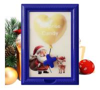 Cadre distributeur de bonbons de Noël - Inspiré de la machine à gommes, livraison rapide de bonbons, support photo pour table d'anniversaire, cuisine, salon, entrée, étagère, bar, fenêtre, décoration