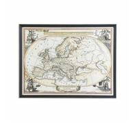 Cadre DKD Home Decor Mappemonde (83 5 x 3 x 63 5 cm)